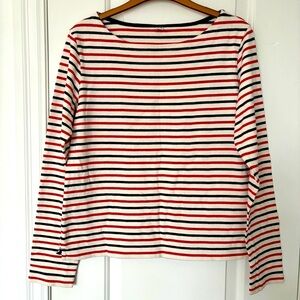 Striped Long Sleeve Top